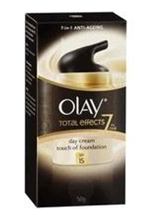 รูปภาพของ Olay Total Effect Day Cream Touch of Foundation SPF 15 50g. ผสมรองพื้นและกันแดด